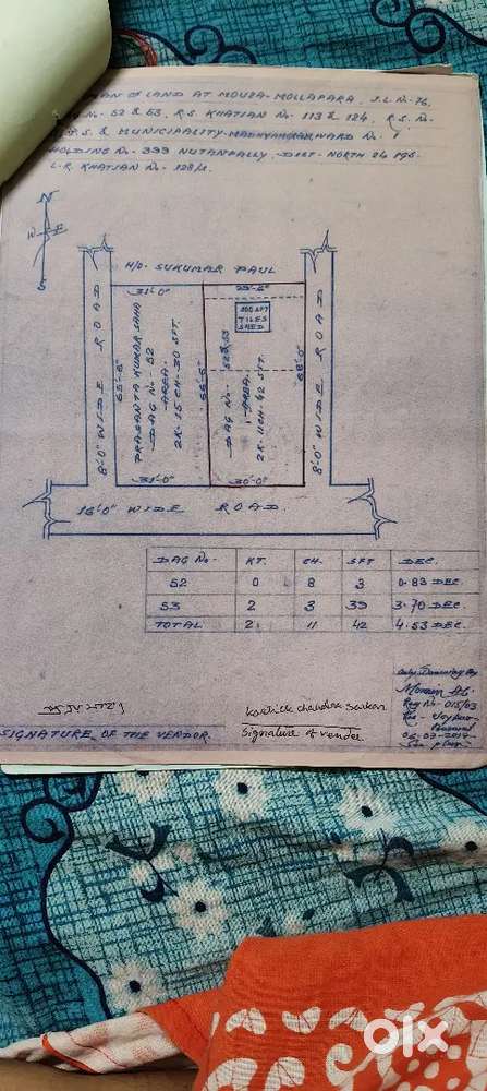 Barasat, 2kata, commercial vastu jomi. Rs50Lak Road 16/8ft.