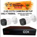 2hd cctv camera setup only 7999rs. navratri special offer