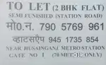 2 BHK Flat for Rent near Husainganj Metro Station gate no 1