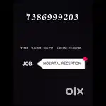 AVAILABLE   01-06-2025  CLINIC RECEPTIONIST