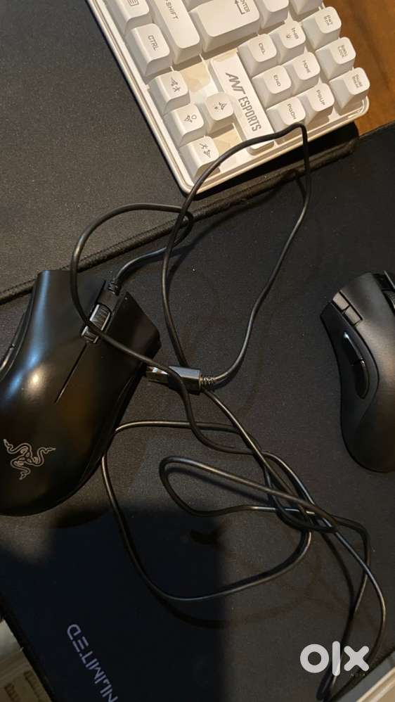 Razer deathadder essential mouse 6400dpi and upto 1000polling rate