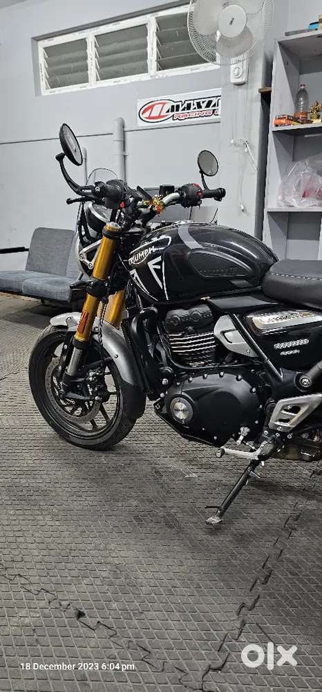 Triumph Speed 400 in mint condition