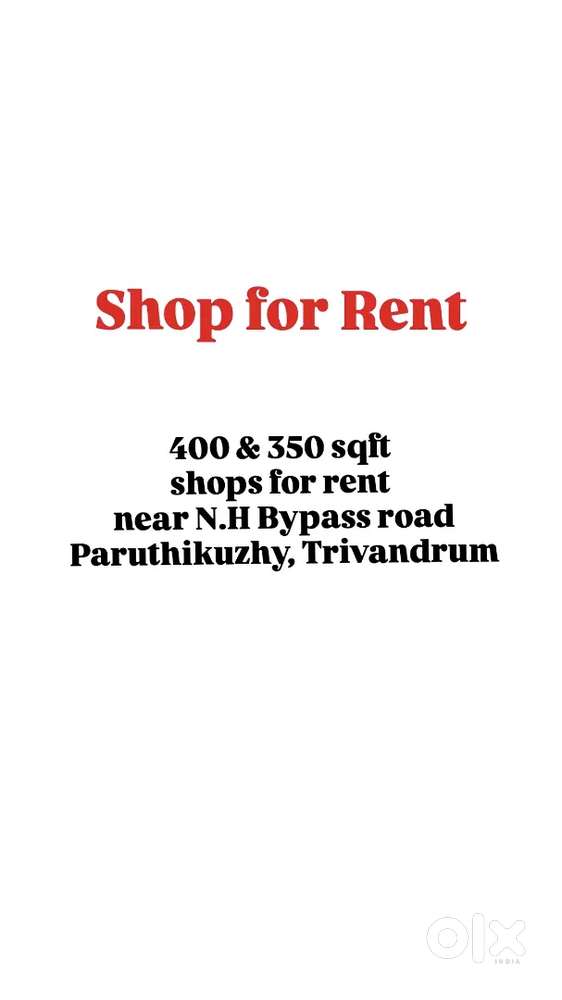 450 & 300 sqft Shops for rent Near N.H Bypass road.