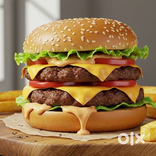 Burger / sandwich maker & cleaner