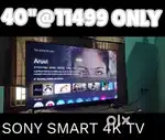 WOOW DIWALI FESTIVAL SALES 40 at 11499 Only SONY SMART ANDROID 4k LED
