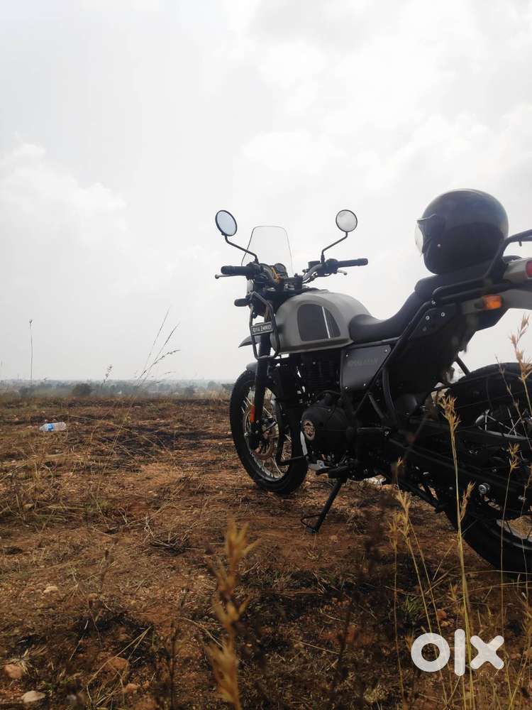 Himalayan BS6 Grey 2020 19K KM with performance upgrades