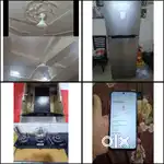 2pc smart ceiling fan fridge and chimney gas and moto g14 mobile sale