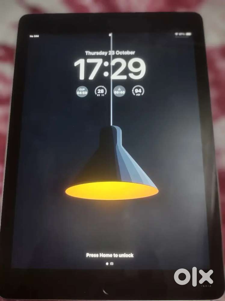 Super condition ipad for students + additional powerbank worth(700rs)