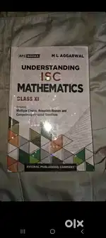 UNDERSTAND ISC 11 MATHS BOOK