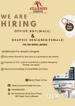 Graphic Designer ( Only for Female)