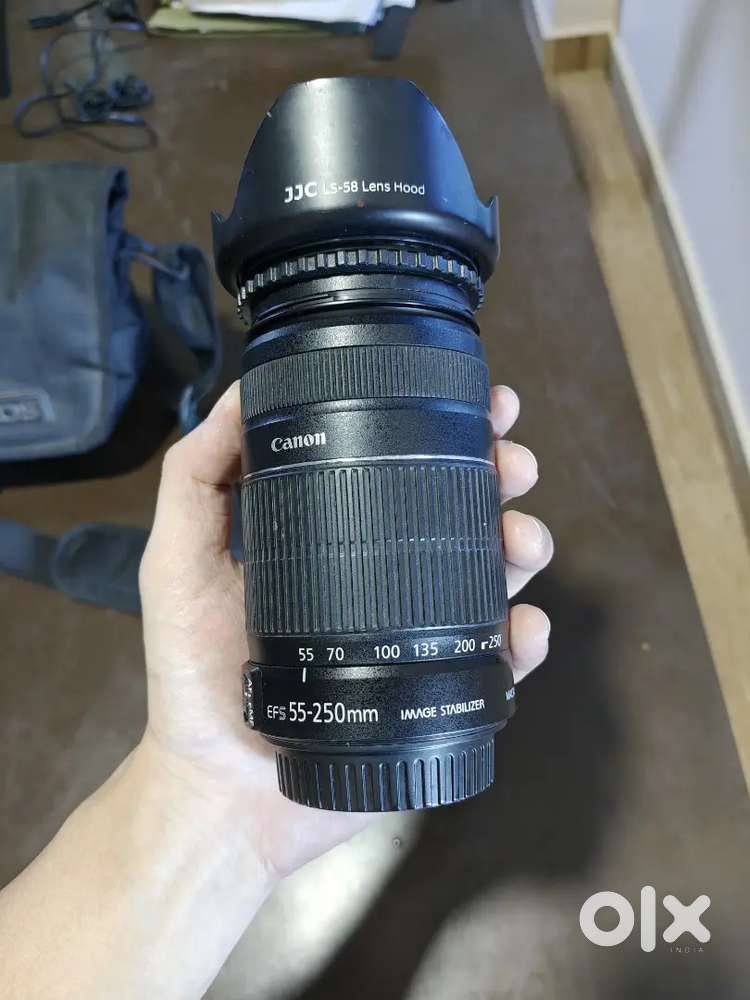 Canon 55-250mm barely used.