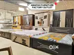 New brand 2 door wardrobe/ bed 5,999/-