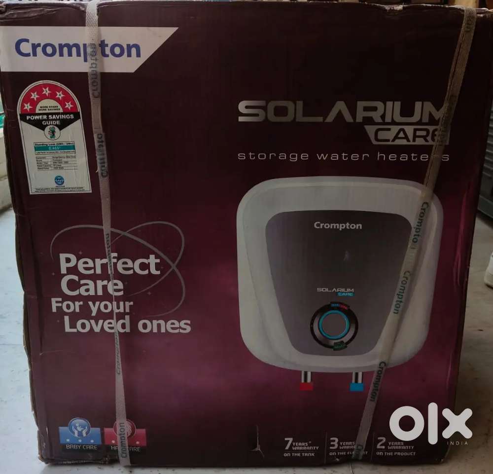 Crompton Solarium Care 25L Water Heater / gyser –Brand New,Box Packed