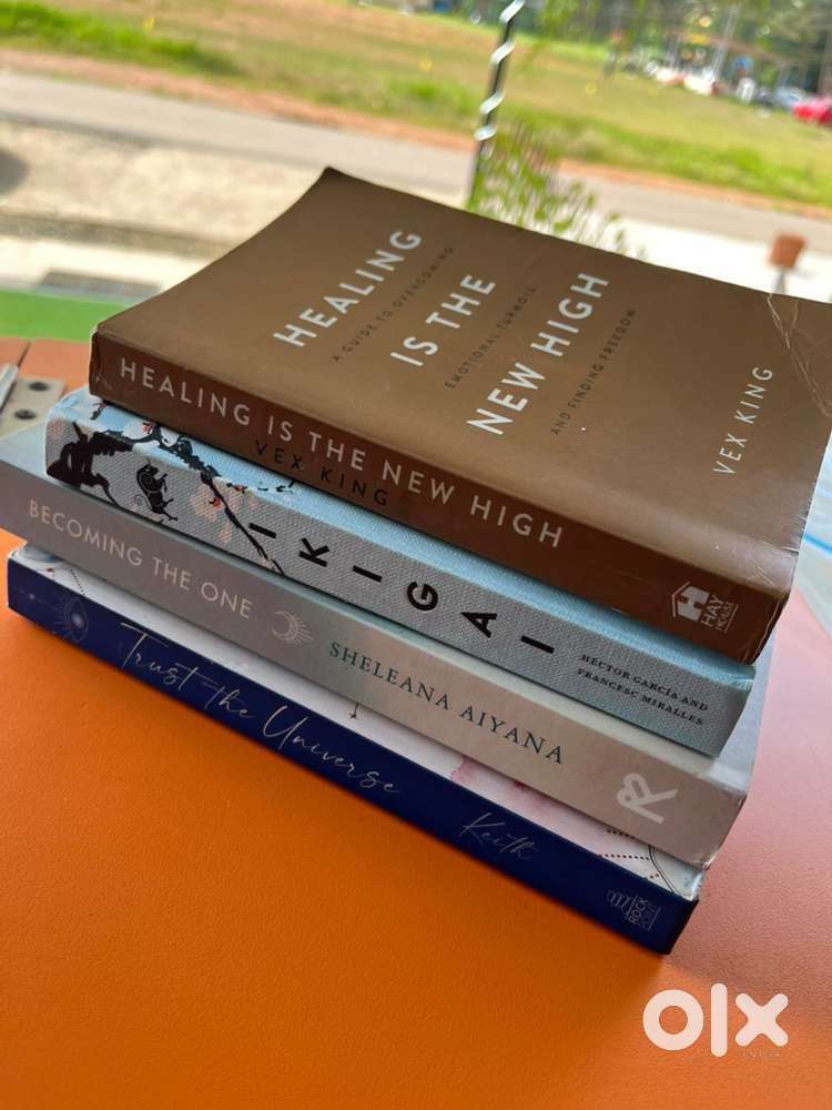 Ikigai, becoming the one, trust the universe. Self healing books for s