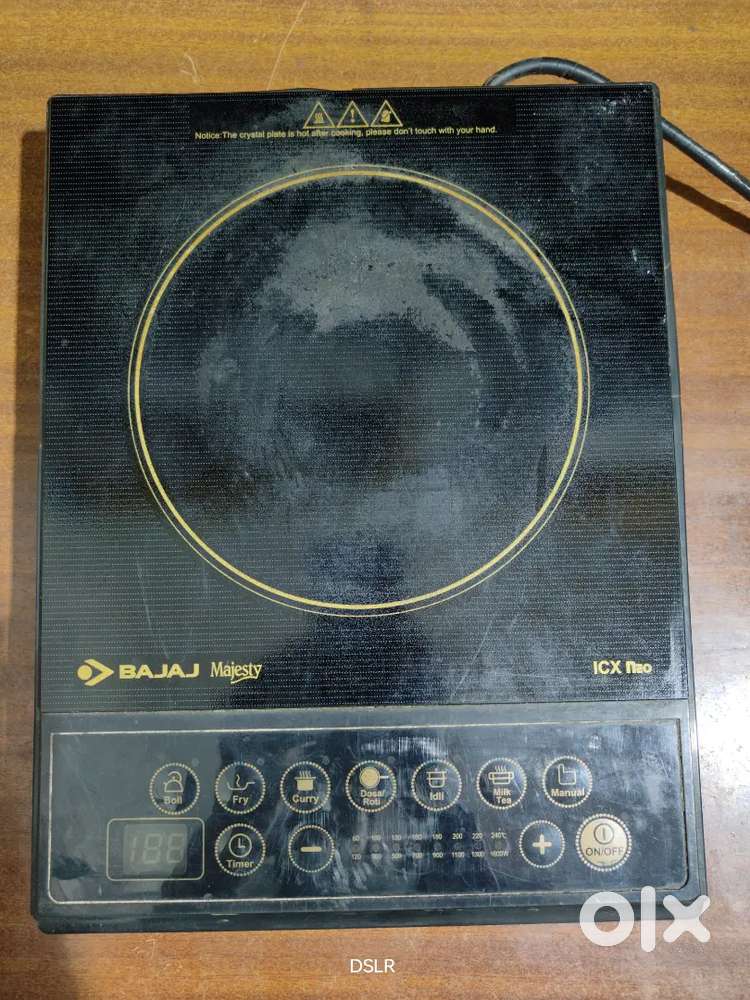 BAJAJ & PHILIPS Induction Cooktop Bilkul Chalu Condition Mein hai