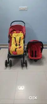 Mothercare stroller cum car seater