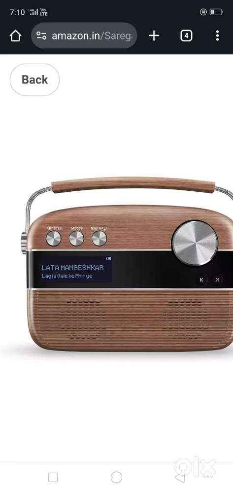 Saregapa old song speaker