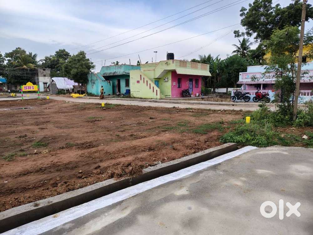 ONLY 500 METERS on GST Road DTCP & RERA Approved Plots for sale