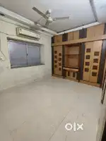 3bhk semi furnished flat for rent family and bachelor at shankar nagar