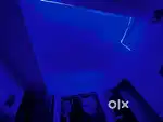 4miter blue water proof led chain light with adaptor