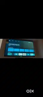 Brand new 48 inch O led tv with sound bar Alexa inbuilt wifi password