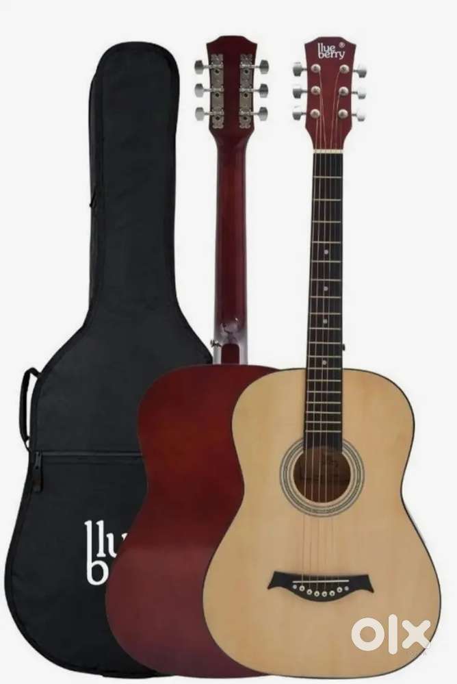Blueberry Acoustic Guitar