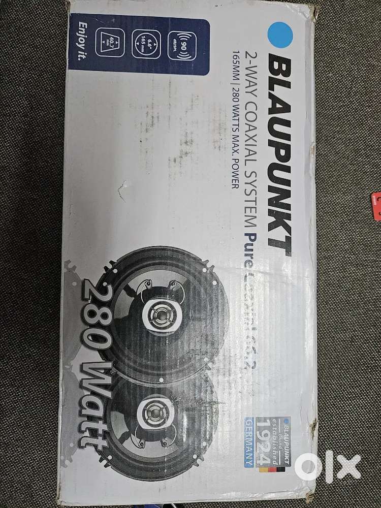 Blaupunkt Car Co axial Speaker  Amazon Open Box Material