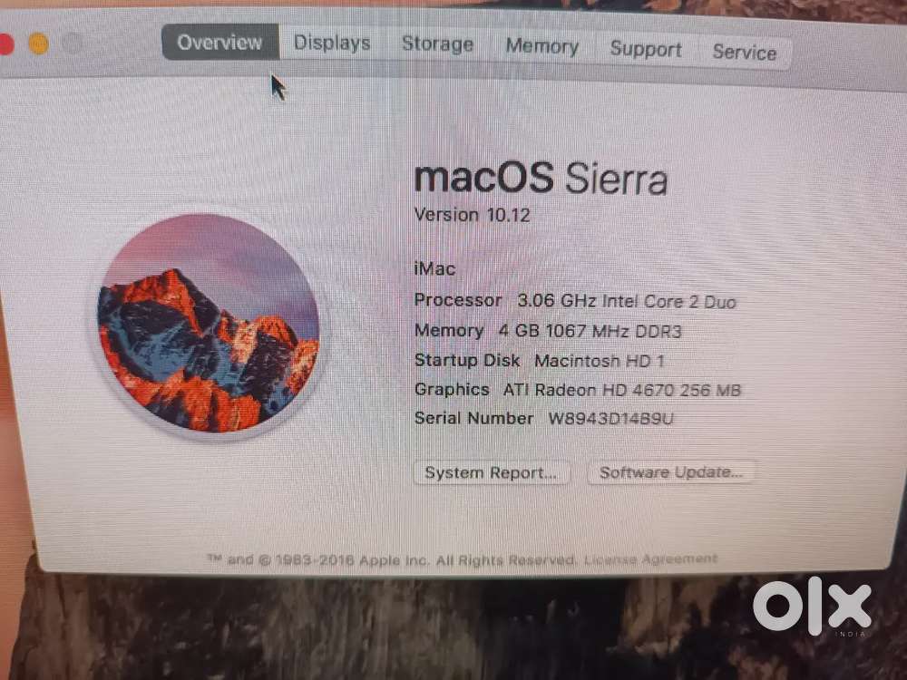 I Mac Core 2 Duo