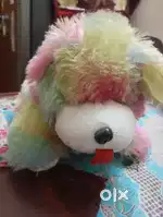 Cute rainbow dog toy