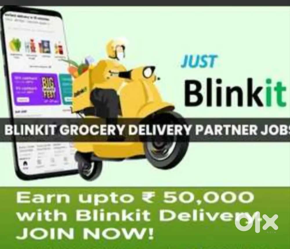 Blinkit delivery boy