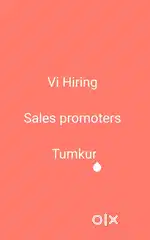 Sales promoters hiring