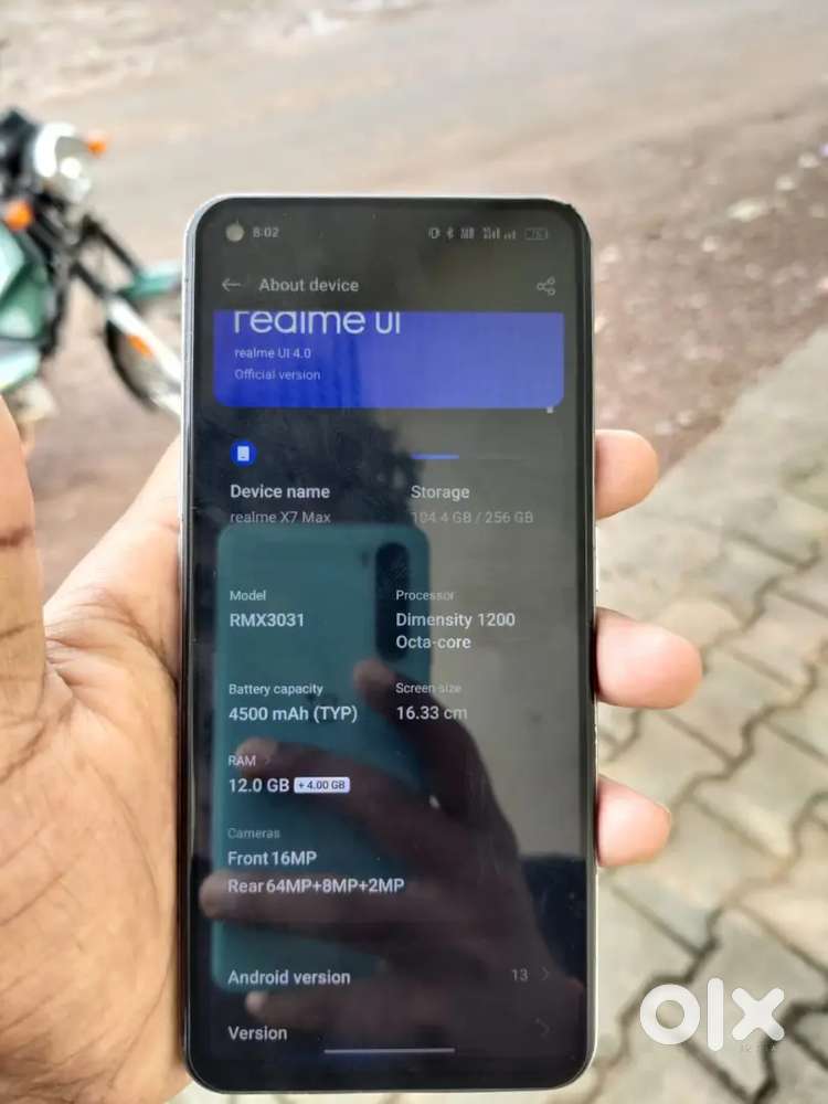 Realme x7 max 5g 12/256
