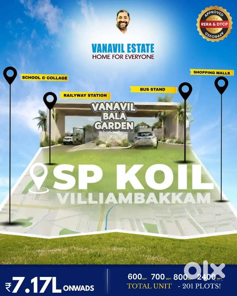 LUXURY PREMIUM VILLA PLOTS DTCP RERA APPROVED ON ROAD PROPERTY