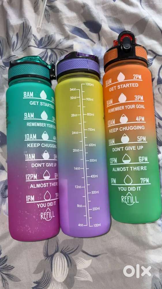 Silicon material multicolour best sipper for gym and office