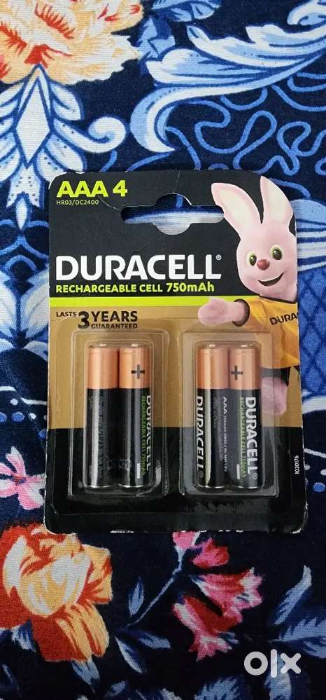 Duracell Rechargeable Cell 750mah pencil batteries
