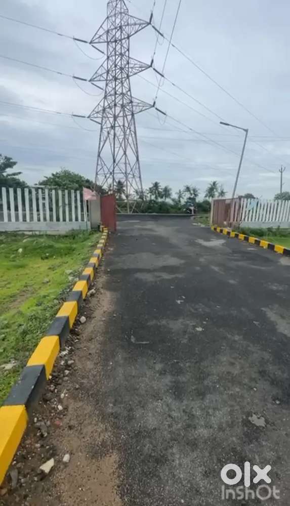 On road property CMDA RERA APROVAL COMERCIAL PLOT