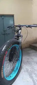Foxter fat bike with both front and rear gear and disc brake also