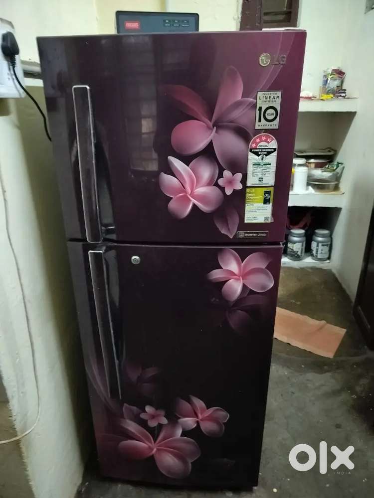 LG double door fridge with good running condition