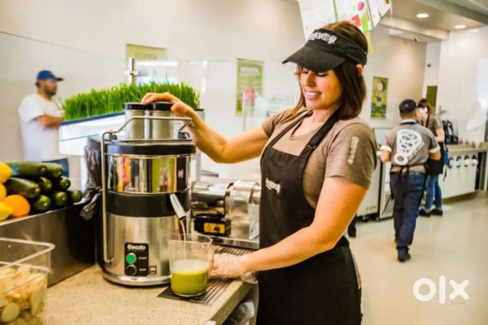 juice & tea maker job(cafe )in ernakulam..