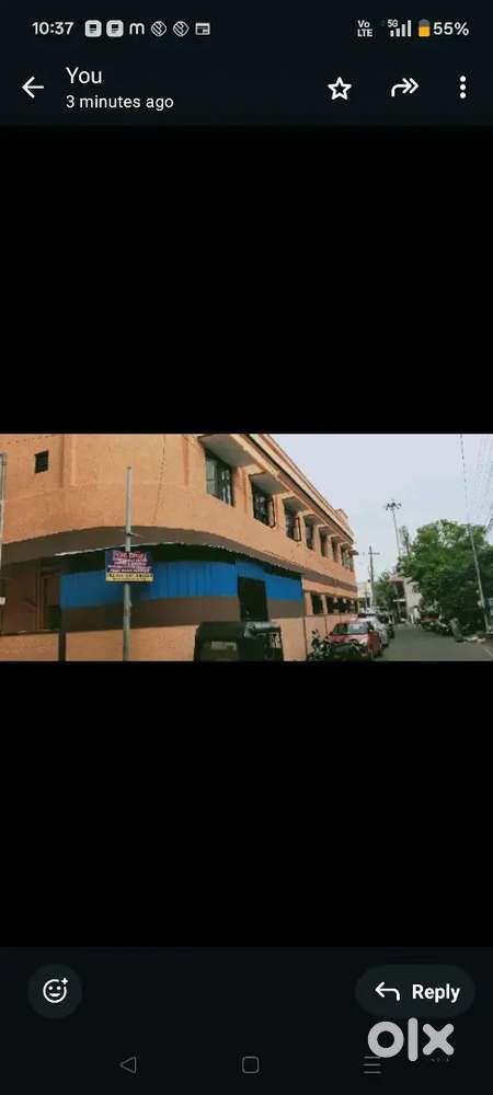 Monthly income 3.5 lacks  10years old building total build up area