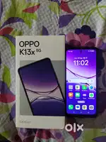 My oppo k13x 8gb ram 128 gb good condition mobile
