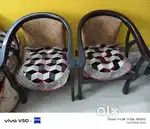Chair and centre table , sofa cum bbed
