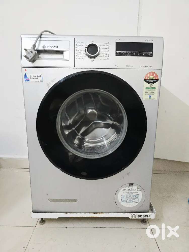 Bosch washing machine fully automatic 8 kg front load