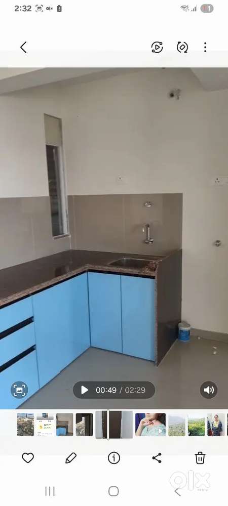 1 bhk flat at puranik tokyo bay is available on rent