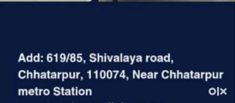 Pg helper urjent chattarpur mandir ke pass