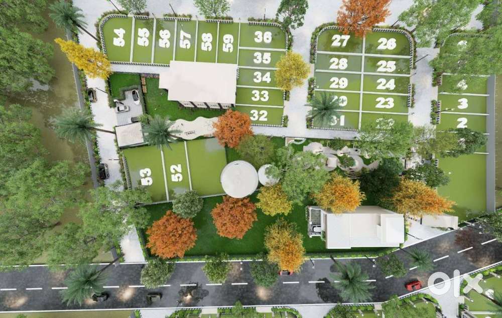 111 Sq. Yds Plot Available in Pleasure Garden (20x50)