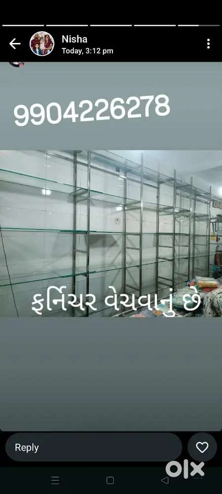 Steel with glass ghoda