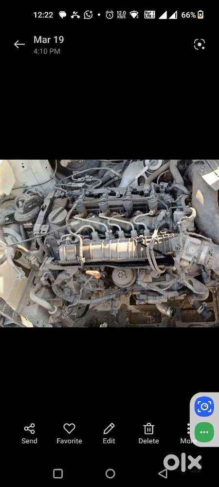 CRETA 1.6 2018 ENGINE GEARBOX USED PARTS