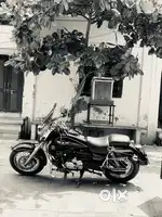 Classy unique bike with mafia look