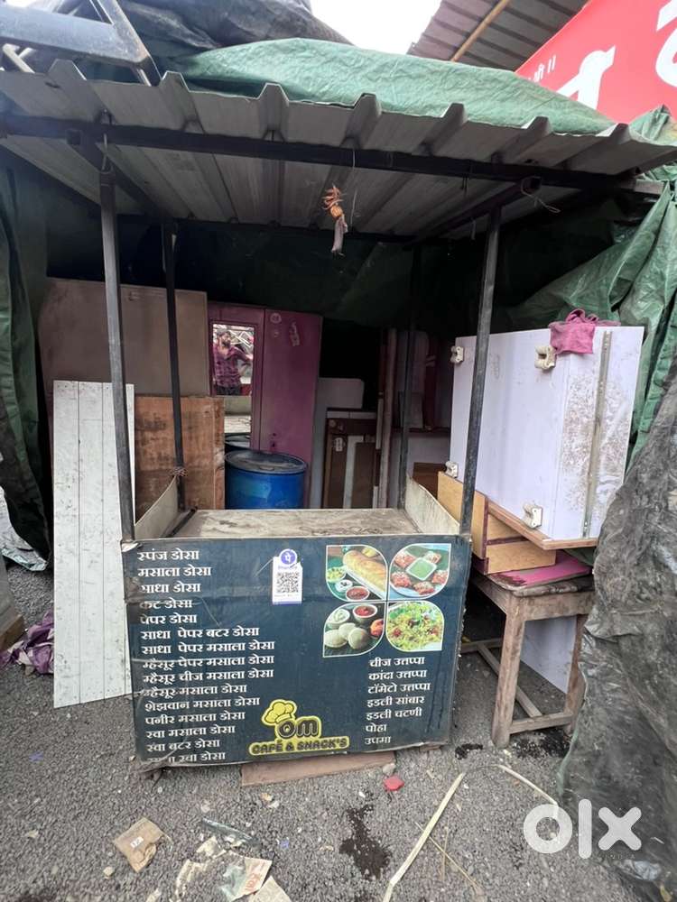 Metal counter stall